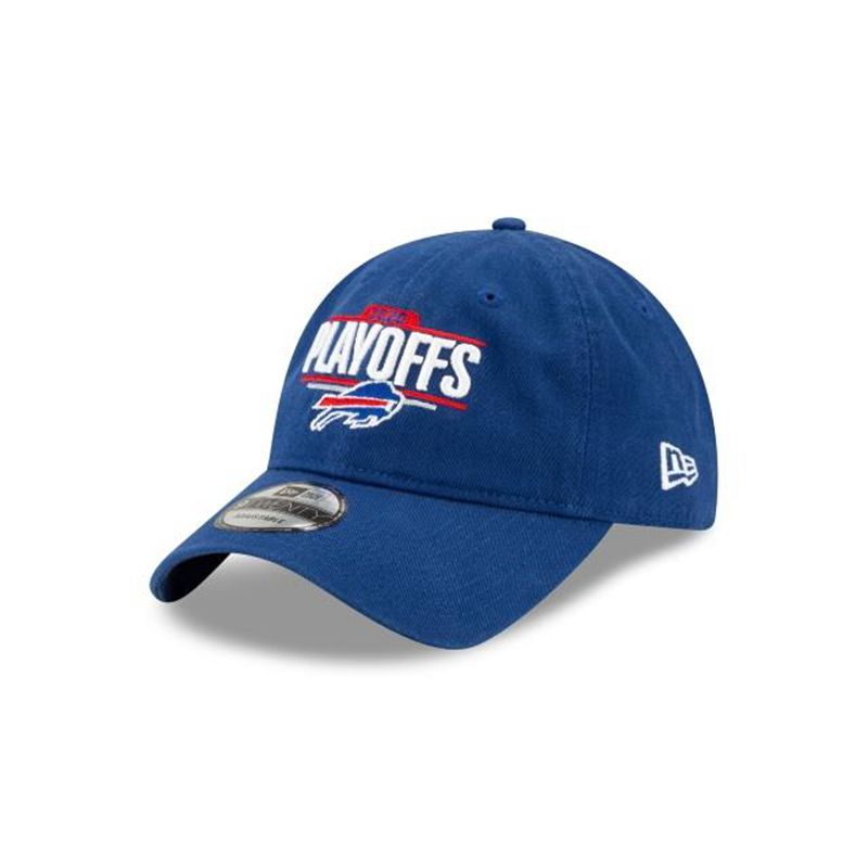 NFL Buffalo Bills 2020 Playoffs 9Twenty Adjustable (TTT8413) - Blue New Era Caps